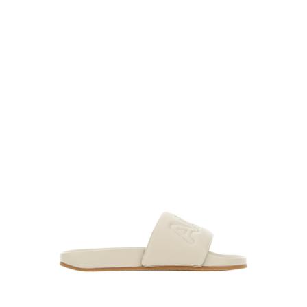 Ambush, Leather slides Wit, Dames, Maat:39 EU