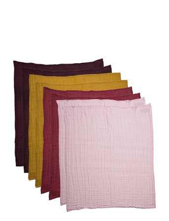 Pippi Organic Muslin Cloth (8-Pack) - Multi/patterned - ONE SIZE