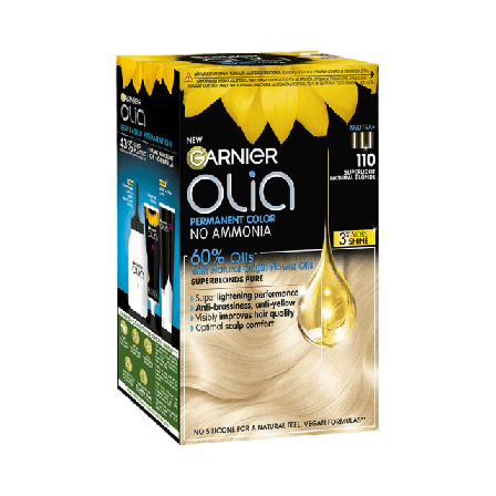 Garnier Olia Permanent Color Hårfärg Unisex Brun 1 ST