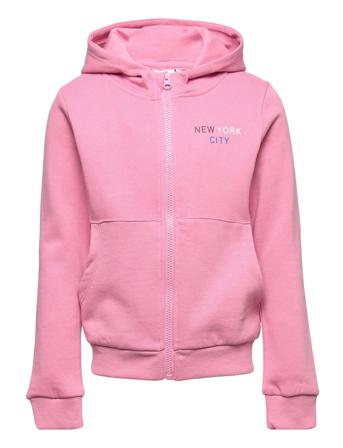 Nkfolise Swe Card W Hood Bru Pink Name It
