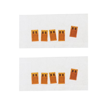 10 st/lot BF350-3AA Resistiv töjningsmätare 350 Ohm Hög precision Bra stabilitet för säkerhet Sensorlastcell