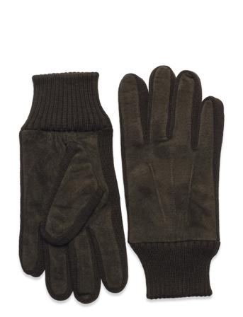 Stan Accessories Gloves Finger Gloves Grønn Kessler*Betinget Tilbud