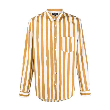 A.p.c. Shirts Gul, Herre Skjorter