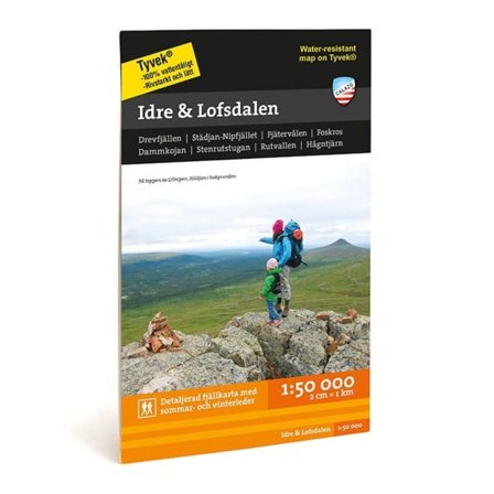 Calazo förlag Idre & Lofsdalen 1:50.000 literature Black OneSize