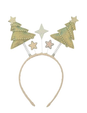 Alice Band - Christmas Tree Boppers Gold Mimi & Lula