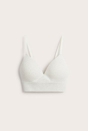 Kappahl | Soft ribbad seamless bh Vit S | Vit