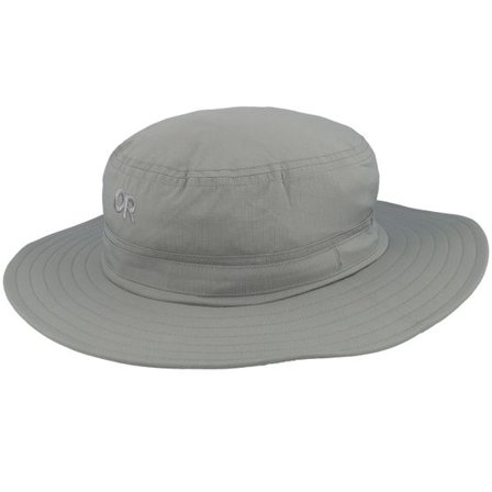 Outdoor Research - Grå sunhat Hatt - Helios Sun Hat Pewter Bucket @ Hatstore
