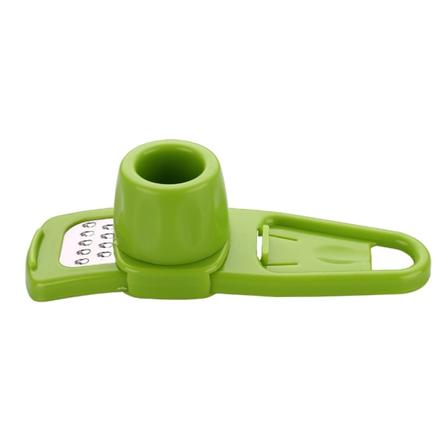 Vitlökskvarn med handskyddsanordning Hushållsmanual Vitlökskross Köksmaterial Green 1pc