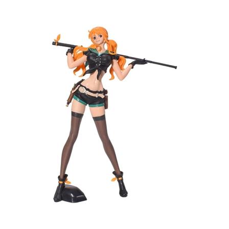 One Piece Anime 9.4" Nami Actionfigur Sværdholdende Limited Edition Høj Samlerværdi"