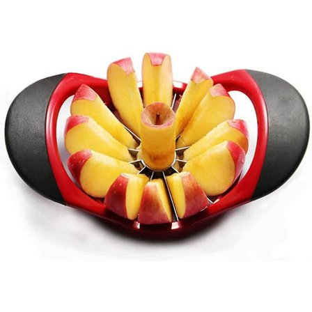 Äppelkärna Slicer-divider-cutter-wedger, Acsergery Ergonomiskt Gummigrepp Handtag Present