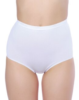 Maxialushousut Valkoinen-XL-Louise