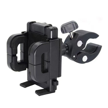 Multifunktionell Telefonhållare Walkie Talkie Fäste Universalstativ ABS Tillverkad Passar för 4-7cm Portabelt Stativ