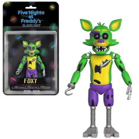 Fnaf Security Breach Actionfigurer Bevægelige Led Bonnie Foxy Freddy Chica Anime Figur Pvc Model Legetøj