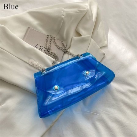 Kæde Skuldertaske Crossbody Taske BLÅ