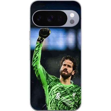 Kompatibel Mobilcover til Google Pixel 10 Pro XL Alisson Liverpool Brasilien den eneste målmand på listen fodboldmålmand hurtige reflekser stabil sikk
