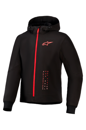 Fleece Alpinestars Radium Tech Schwarz/Hellrot 4XL