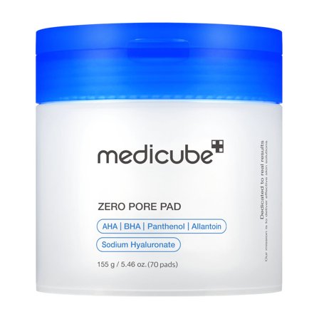 MEDICUBE Viso ZERO - Zero Pore Pad 2.0 70pz - Esfoliante Purificante