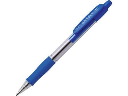 PILOT Kulpenna Super Grip 1,0mm Medium blå - Lyreco - Kontorsmaterial - Pennor - Kulpennor