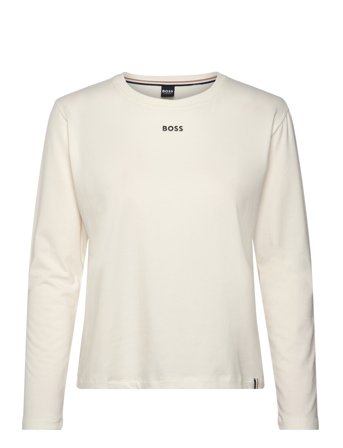 BOSS Ci_Ls-Shirt - Cream - L