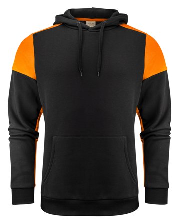 Printer Prime Hoodie Luvtröja Svart;Orange, Kläder
