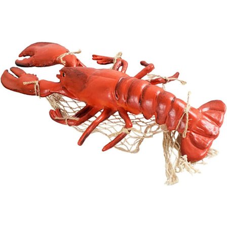 Hummer Vægdekoration Nautisk Væg Skulptur Harpiks Vægophæng Dekorativt Vedhæng Vægkunst Dekorativ Hummer
