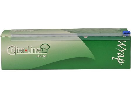 CATER LINE Plastfolie, cutbox, PE-film, icke-perforerad, 300 x 0,30 m - Lyreco - Kök och servering > Plast- och aluminiumfolie > Plastfolie