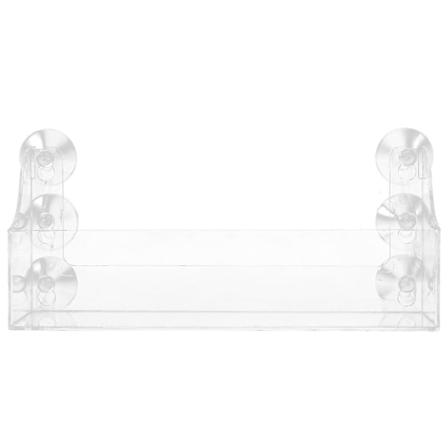1 stk. Sugertype Displayramme Akryl Opbevaringshylde Transparent Drikkevareholder Køleskabs Hylde (5 Drikkevareholder)