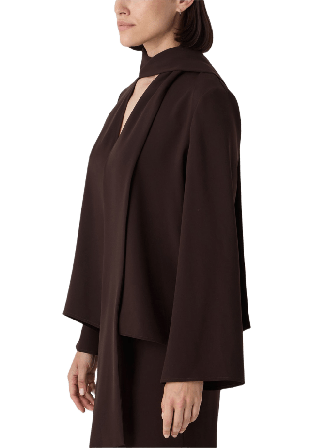 Marville Road The Renée Twill Blouse Blusar Dam Brun 38