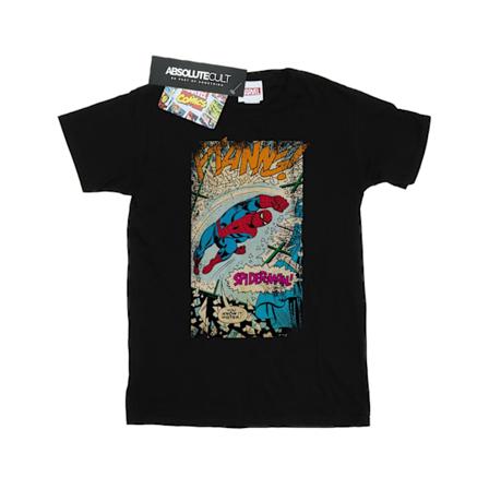 Marvel Herr Spider-Man Ftanng T-shirt M Svart Black M