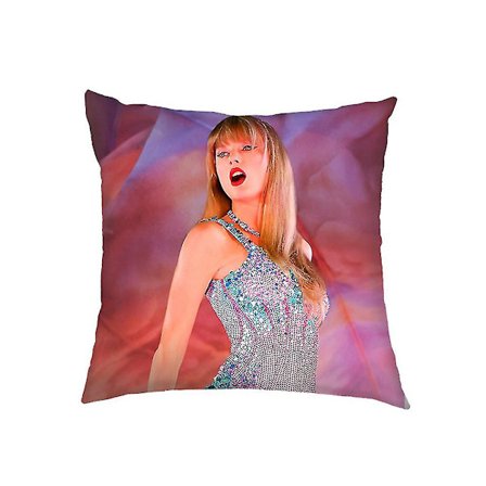 2024 Taylor Swift Putetrekk Dekorativ Pute Sofa Bil Hjem Kontor Dekorasjoner Swiftie Fans Gaver 45x45 Cm