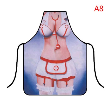 1 Stk Kjøkken Sexy Forkle Kvinne Morsom Matlaging Bake Party Cleanin