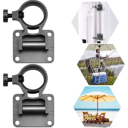 Balkon Paraplyholder Aluminium Legering Fiskekasse Paraply, ZQKLA