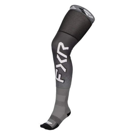 FXR Riding Sock 26 Black/White L-XL