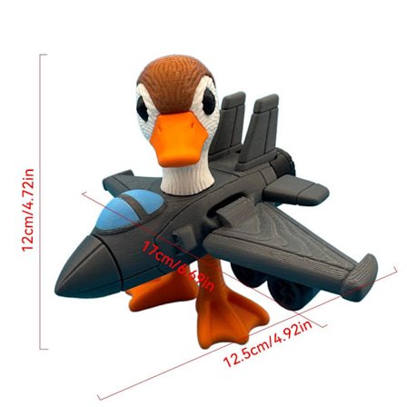 3D-tulostettu italialainen aivorottahahmo Bombombini Gusini, Orcalero Orcala, Odindin Dindin Dun, BURBALONI LULILOLI työpöydän koristeet