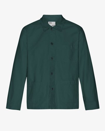 Organic Workwear Jacket - Ocean Green - Male - XS