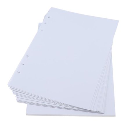 80 Ark Genopfyldeligt Blankt Papir