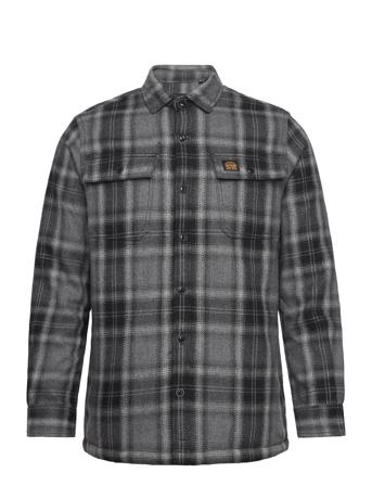Wool Miller Overshirt Overshirts Svart Superdry*Betinget Tilbud