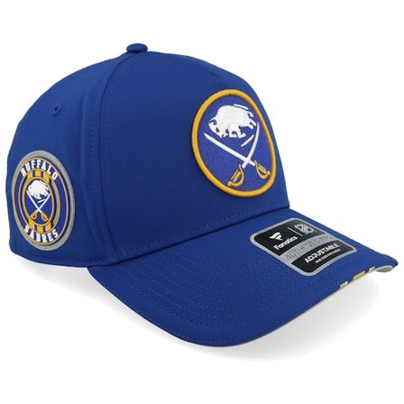Fanatics - NHL Blauw adjustable Cap - Buffalo Sabres Auth Pro NHL Mesh Gray/Royal Adjustable @ Hatstore