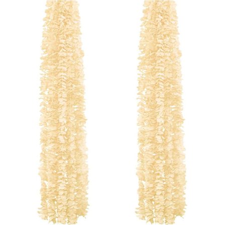 Samppanja - 10 kpl 100 cm tekosilkistä valmistettu kukkaseppele, keinotekoinen köynnös hortensia seppele roikkuvat kukat juhliin, seremoniaan, 