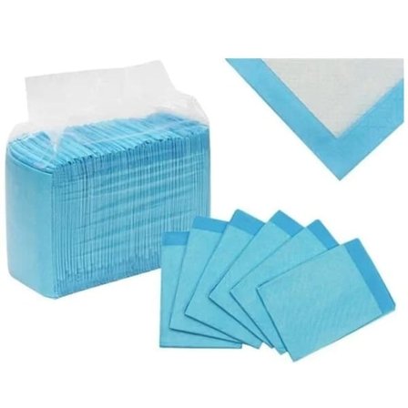 100-pakning - Hygieneunderlag / Engangsunderlag / Hygiene Underlag Blå 33*45cm_qq