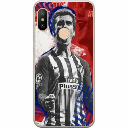 Xiaomi Redmi 6 Pro Genomskinligt Skal Antoine Griezmann