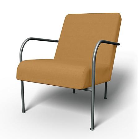 IKEA - IKEA PS Chair Cover, Mustard, Linen - Bemz