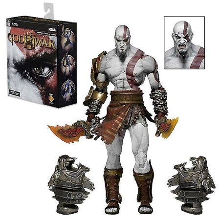 Halloweenfest Tillbehör God of War 3 Ultimate Kratos Actionfigurer Samlarobjekt Leksaker Heminredning Ornament Gåvor