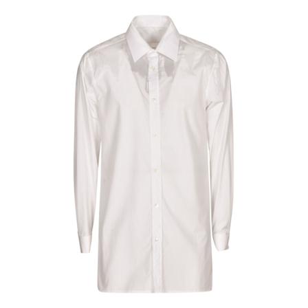 Maison Margiela, Shirt Wit, Heren, Maat:M