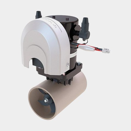 Ster strumieniowy Lewmar 125TT, Gen1, 12 V, 2 kW, montaż tunelowy - Jachtowa