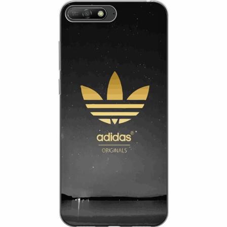 Huawei Y6 (2018) Genomskinligt Skal Adidas