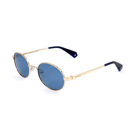 Solbriller Polaroid PLD 6066/S/LI UHU GDBLU2 51/20/145 UNISEX(51 mm,Guld)