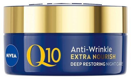 NIVEA Q10 Extra Nourish Night Cream 50 ml, Skincare, Ansigtspleje, Natcreme