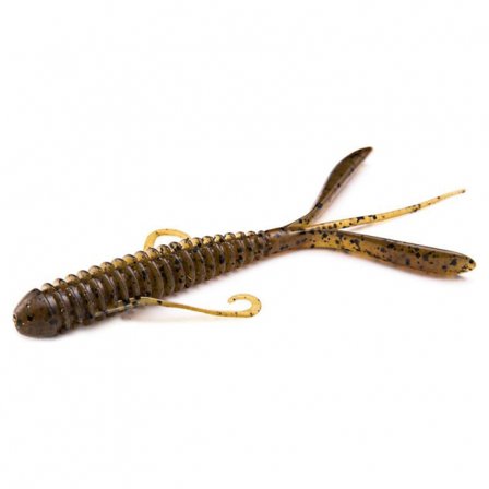 Keitech Hog Impact 8,9cm (10pcs) - Green Pumpkin PP.