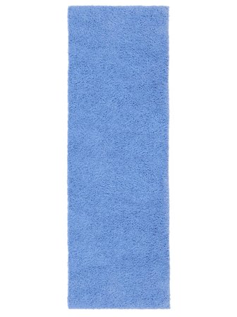 Kids Rug Shaggy Comfy Blue Runner Small Oeko-Tex